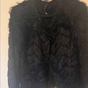 F&F Black Teddy Jacket